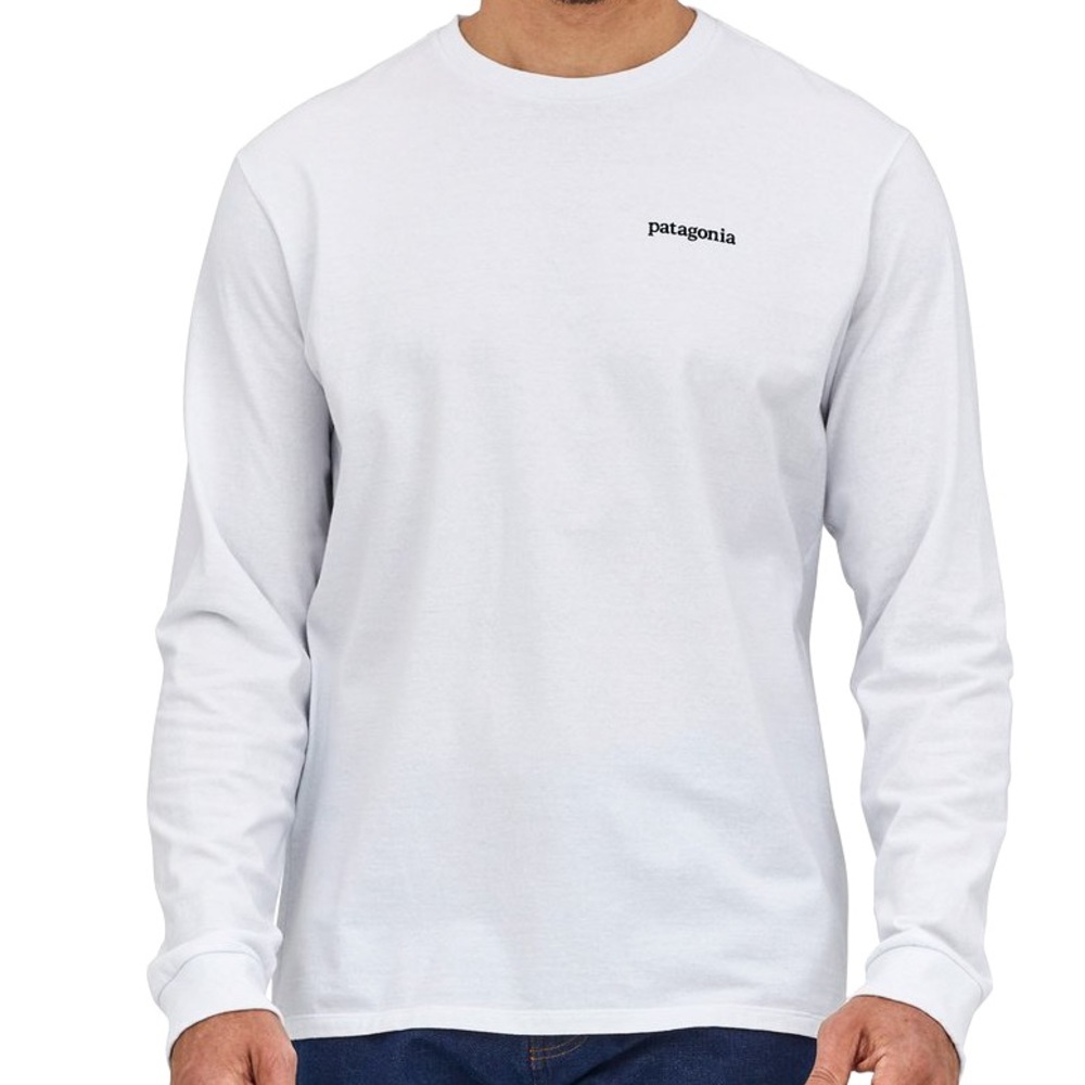 Patagonia Men’s Long Sleeved Line Logo Ridge Responsibili-Tee